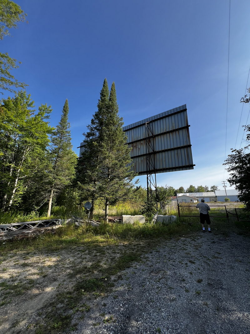 Northwoods Drive-In Theatre - Aug 21 2024 (newer photo)